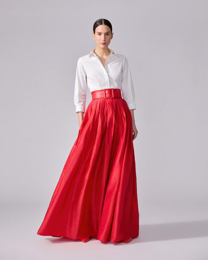 Silk Taffeta Ball Skirt