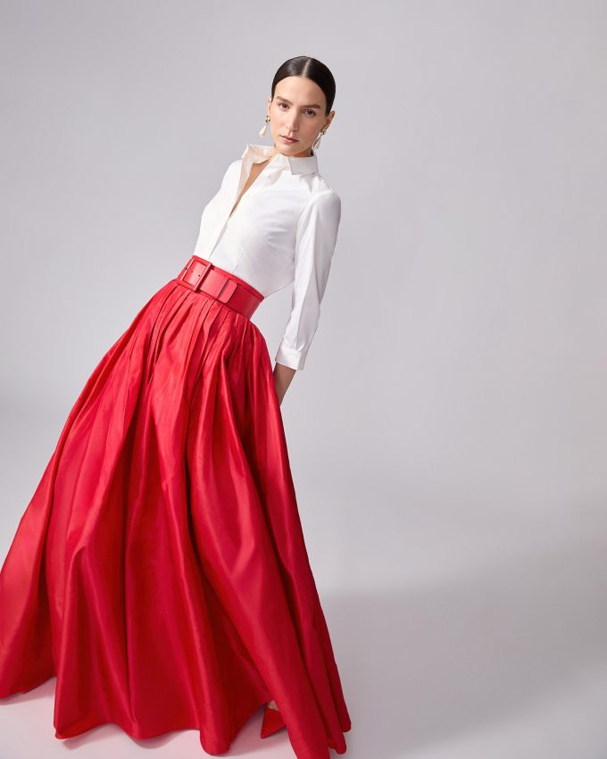 Silk Taffeta Ball Skirt