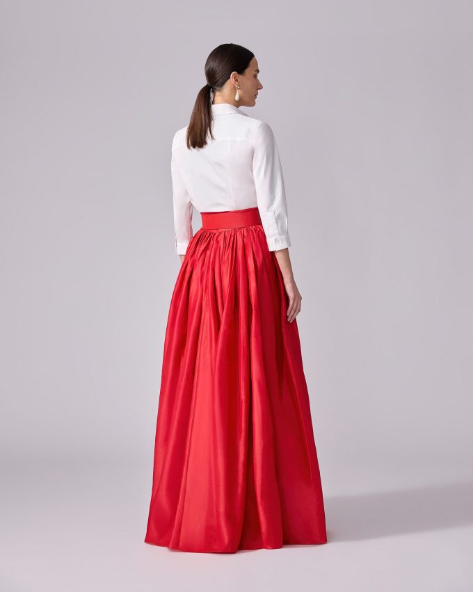 Silk Taffeta Ball Skirt