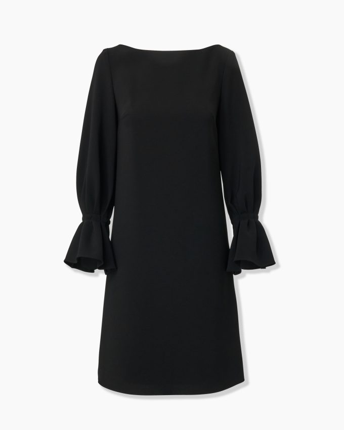 Puff Sleeve Shift Dress