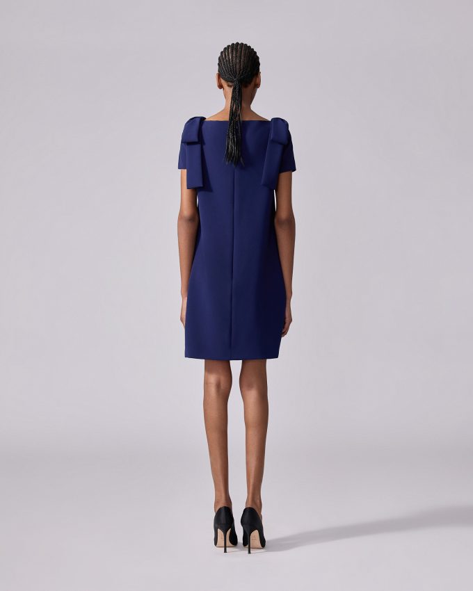 Shift Dress With Bows