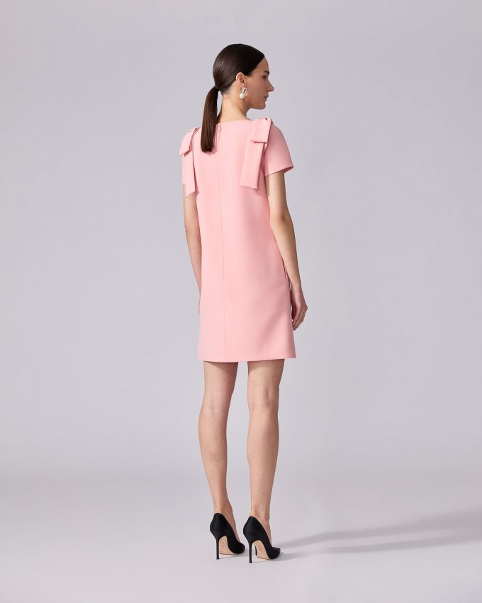 Shift Dress With Bows