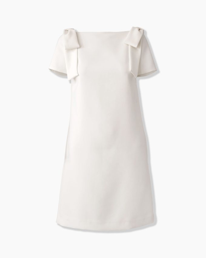 Shift Dress With Bows