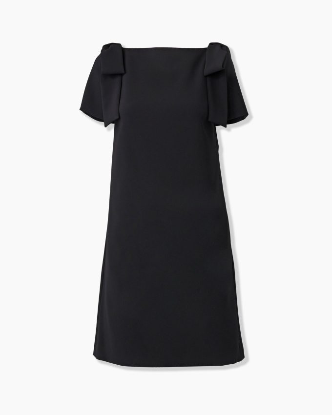 Shift Dress With Bows