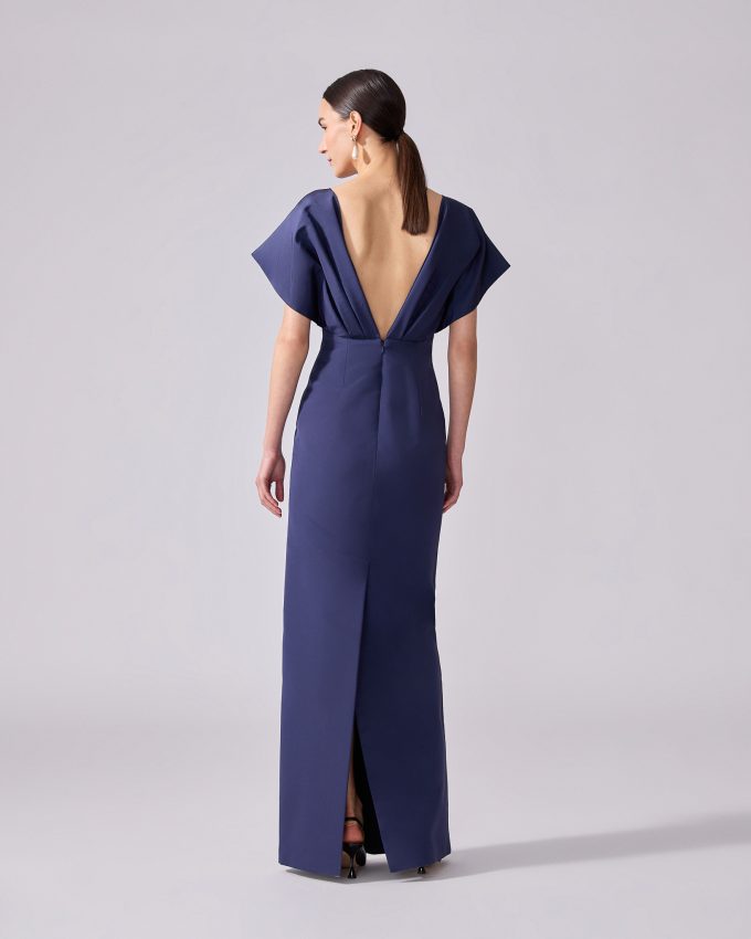 Fan Bodice Gown