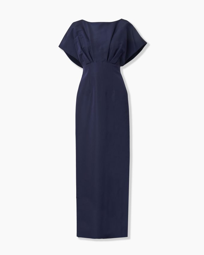 Fan Bodice Gown