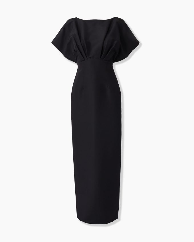 Fan Bodice Gown