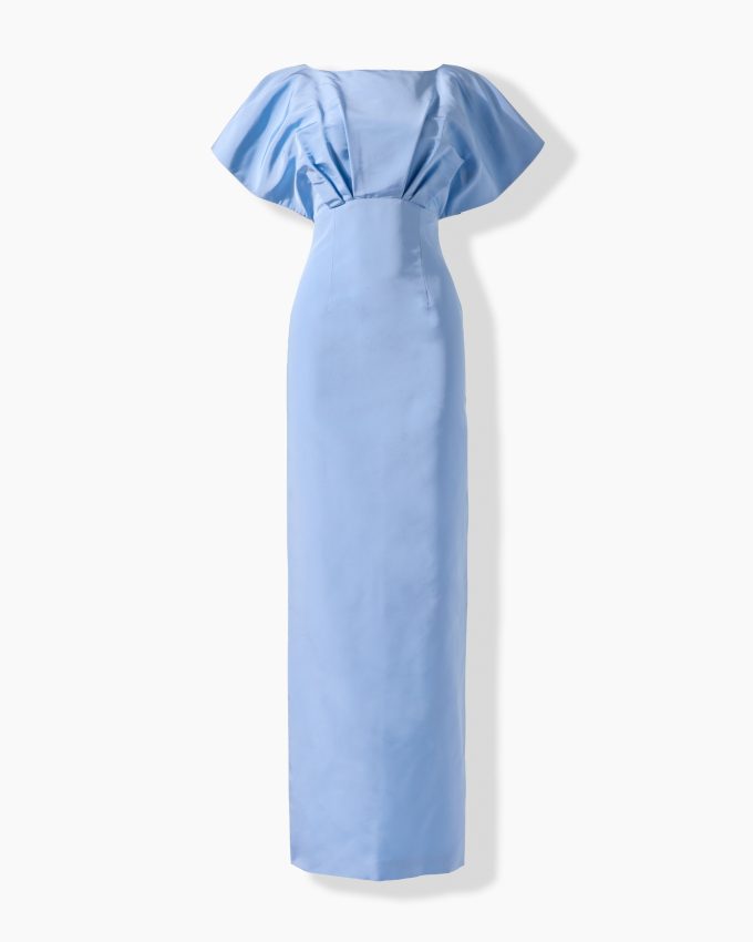 Fan Bodice Gown