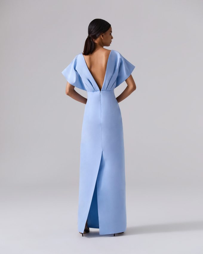 Fan Bodice Gown