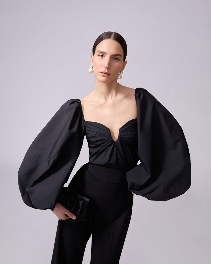 High-Waisted Wide-Leg Pants