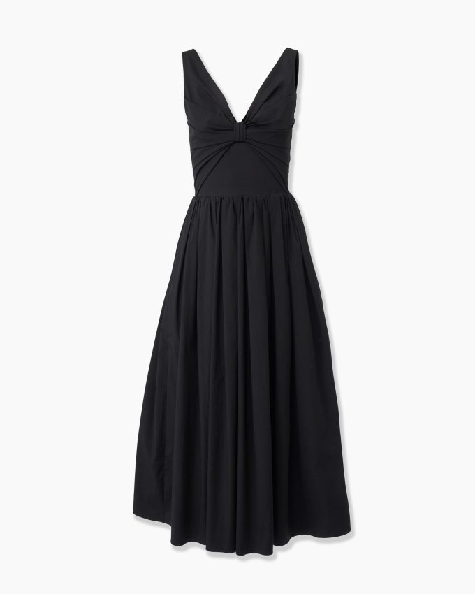 Gathered Midi Dress