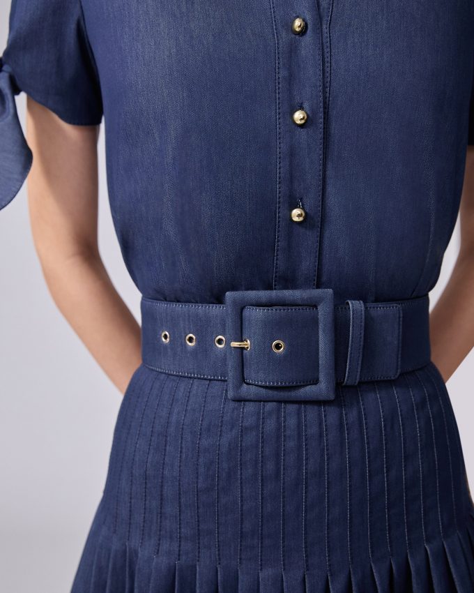 Stretch-Denim Icon Belt