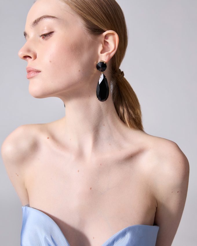 Crystal Teardrop Earrings
