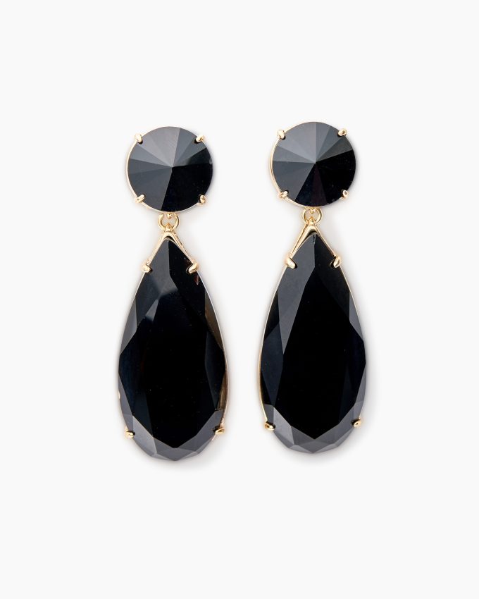 Crystal Teardrop Earrings