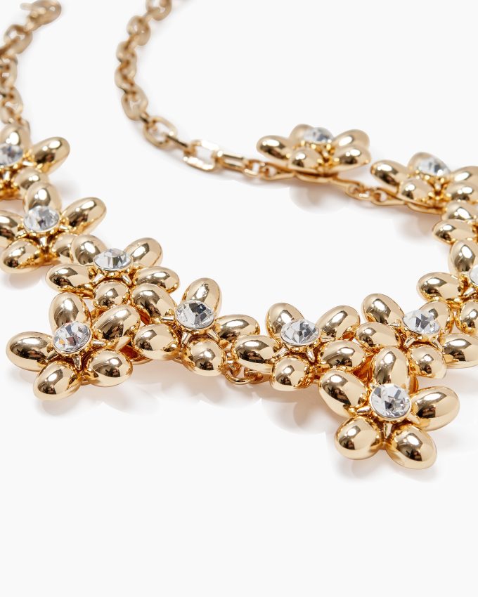 Flower Cluster Necklace