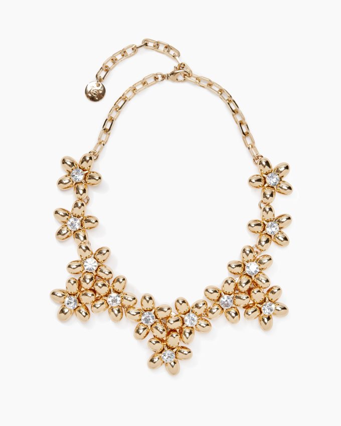 Flower Cluster Necklace