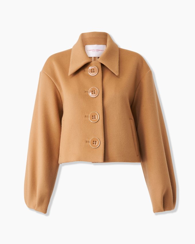 Cropped Wool Jacket
