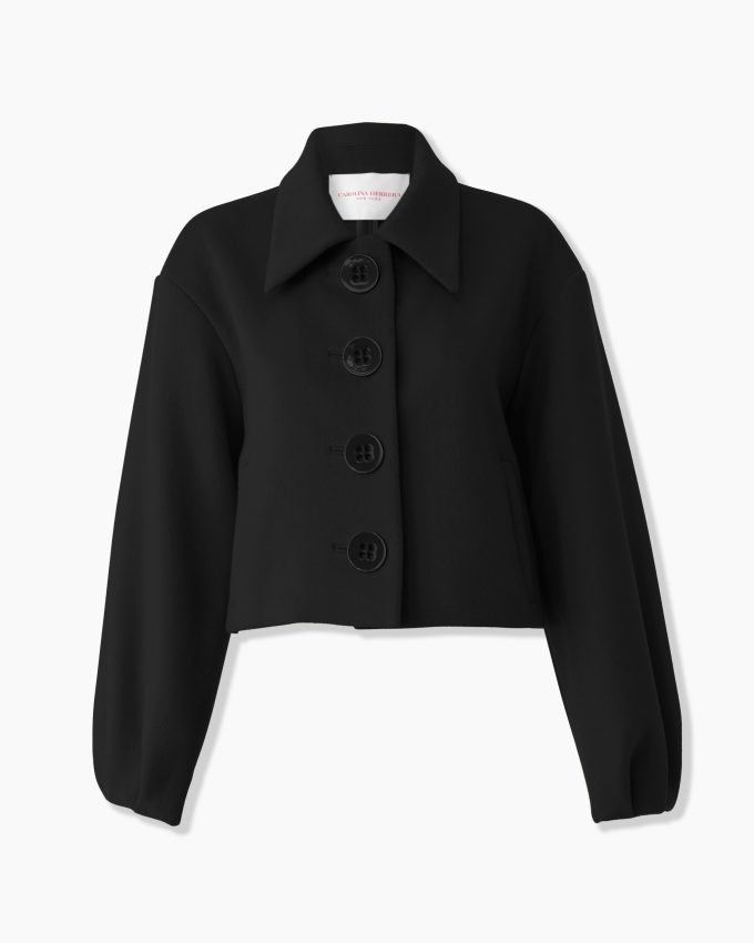 Cropped Wool Jacket