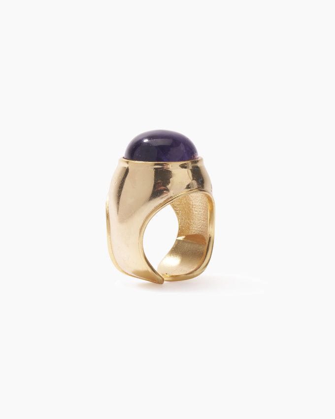 Carolina Herrera x Olympia Babylonia Cabochon Ring