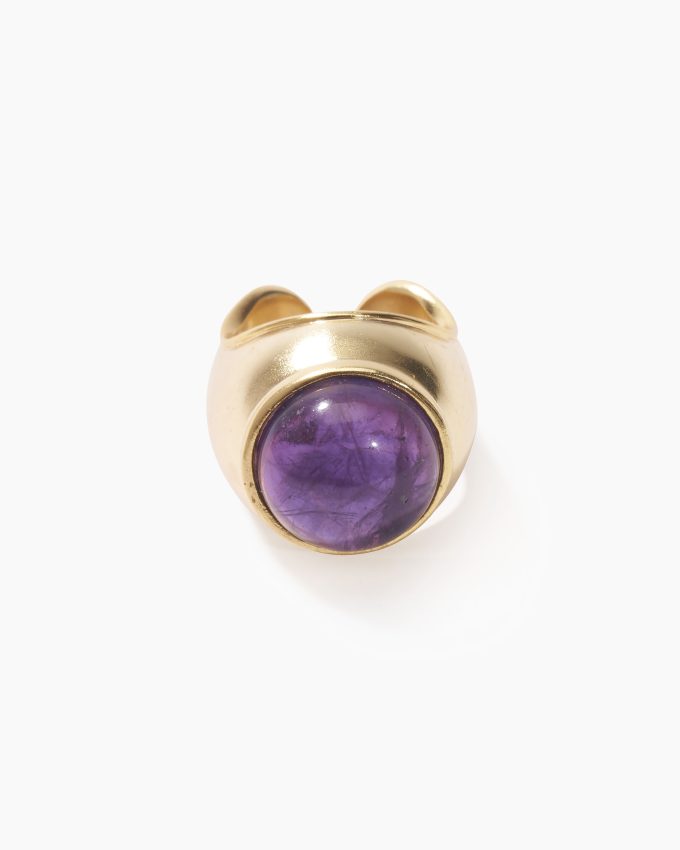 Carolina Herrera x Olympia Babylonia Cabochon Ring