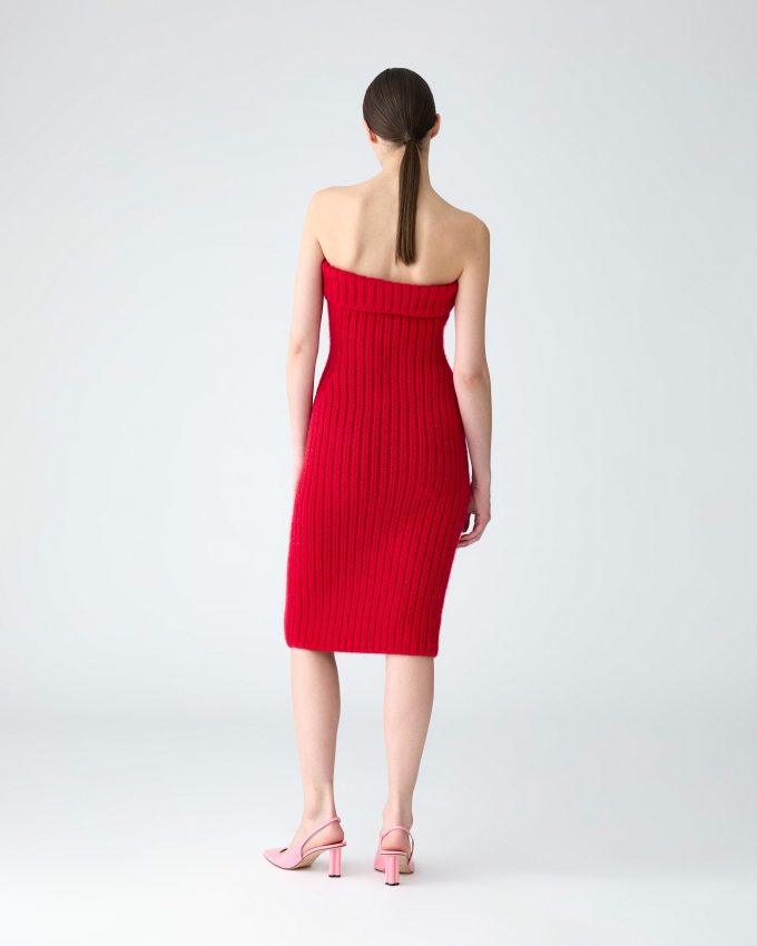 Cashmere Knit Mini Dress