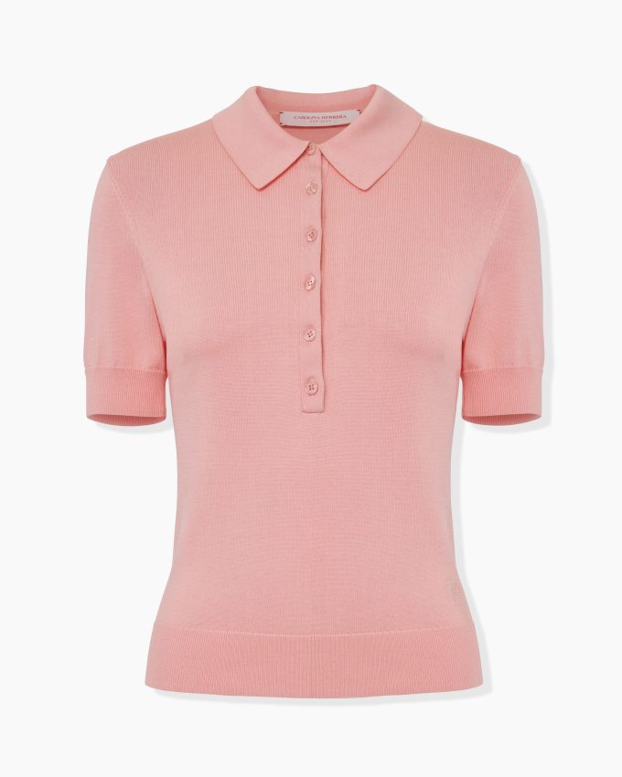 Knit Polo Shirt