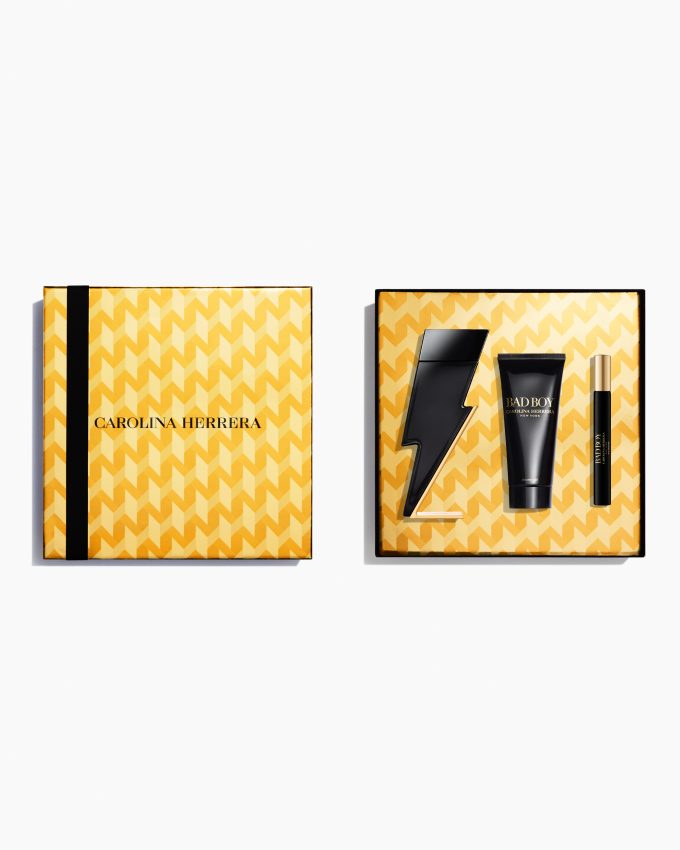 Bad Boy Eau de Toilette 3.4 fl oz, Shower Gel and Megaspritzer