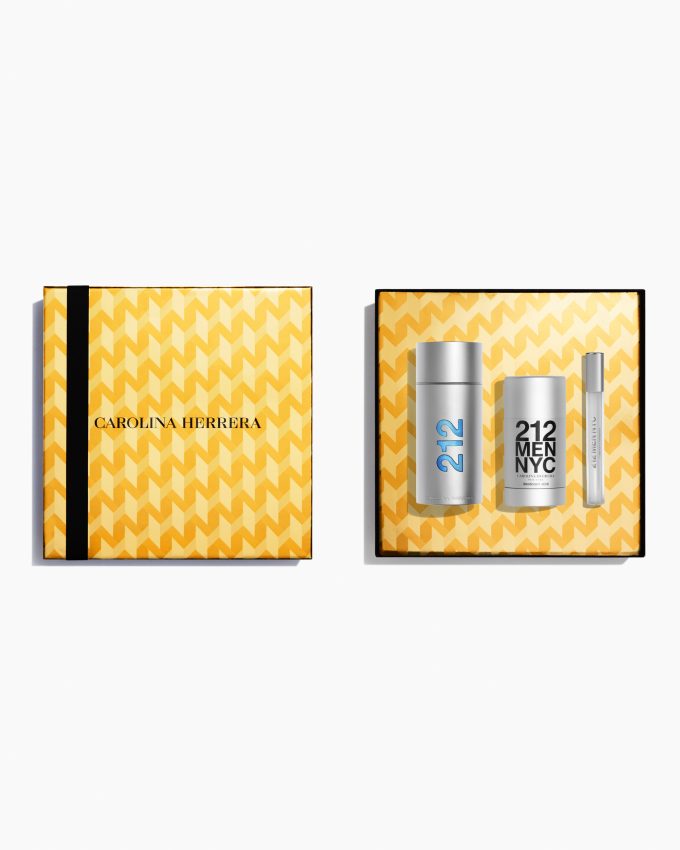 212 NYC Men Eau de Toilette 3.4 fl oz, Deo Stick and Megaspritzer