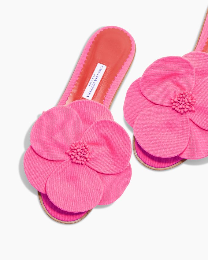 Flora Slide in Canvas