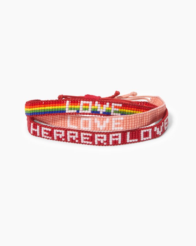 Carolina Herrera x UBUNTU Rainbow Bracelets