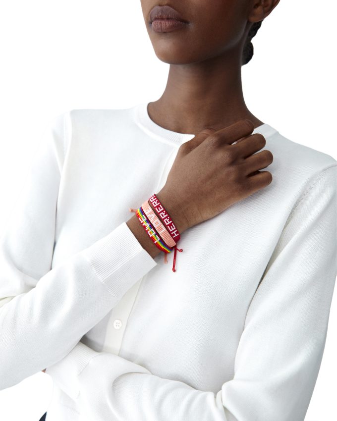 Carolina Herrera x UBUNTU Rainbow Bracelets