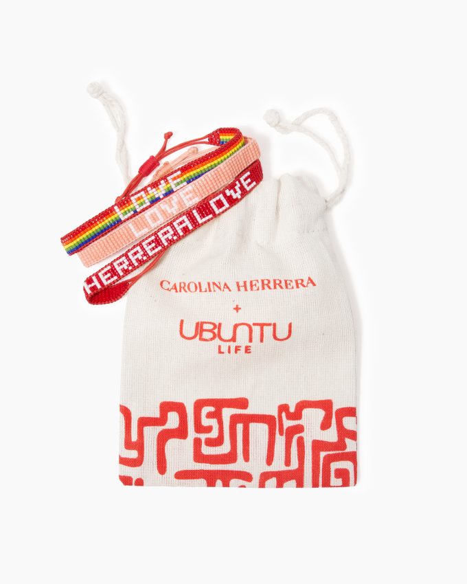Carolina Herrera x UBUNTU Rainbow Bracelets
