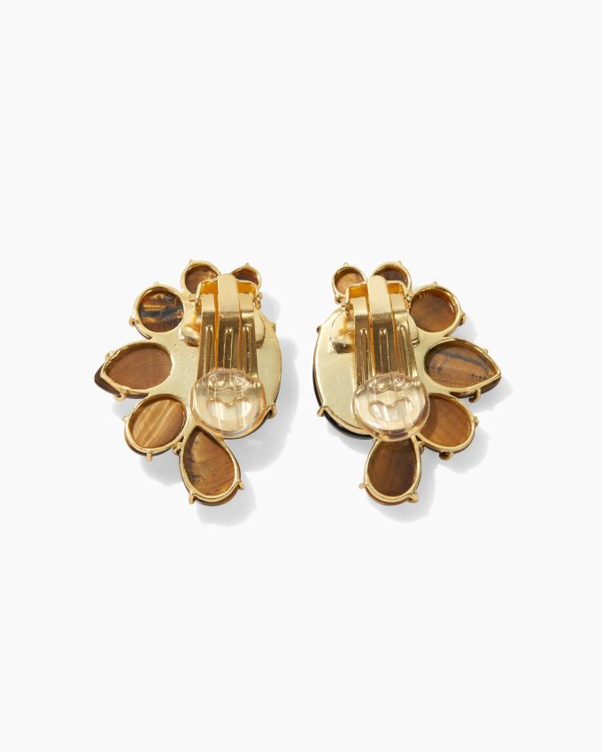 Carolina Herrera x Olympia Babylonia Half Moon Earrings