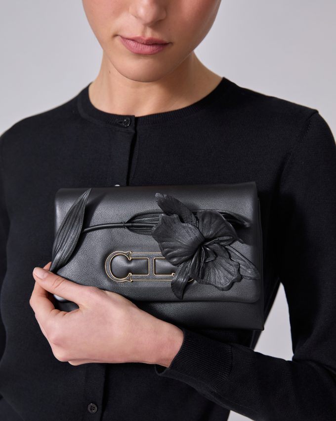 Initials Insignia Soft - Small Clutch