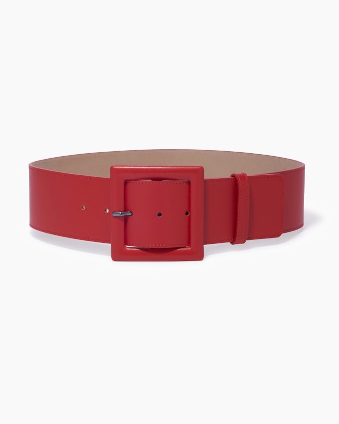 Large Square Buckle Belt