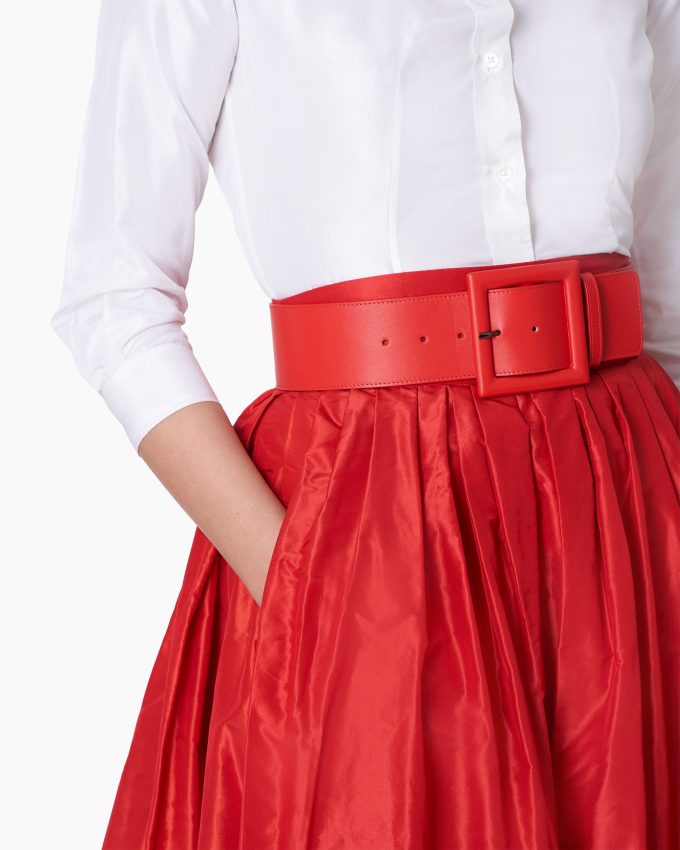Large Square Buckle Belt