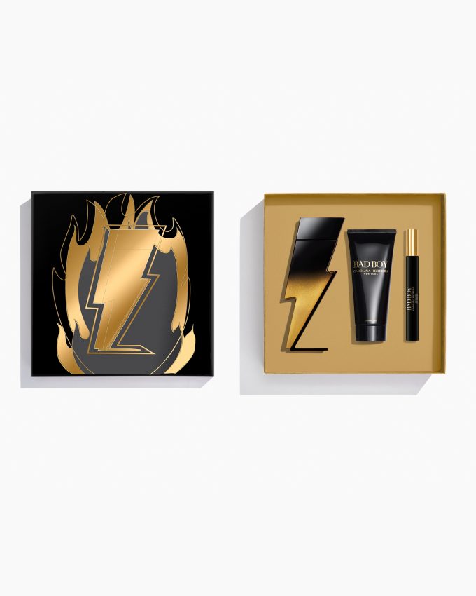 Bad Boy Eau de Parfum Extreme 3.4 fl oz, Shower Gel and Megaspritzer