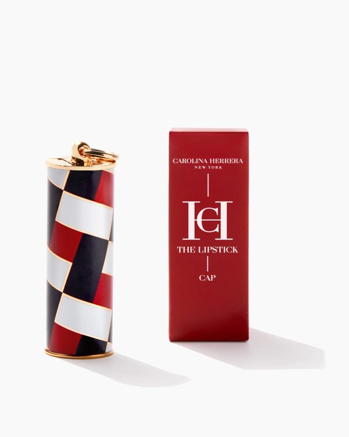 The Lipstick Cap Red Tartan