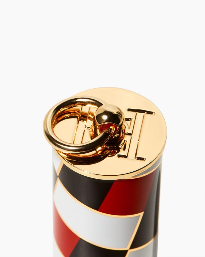 The Lipstick Cap Red Tartan